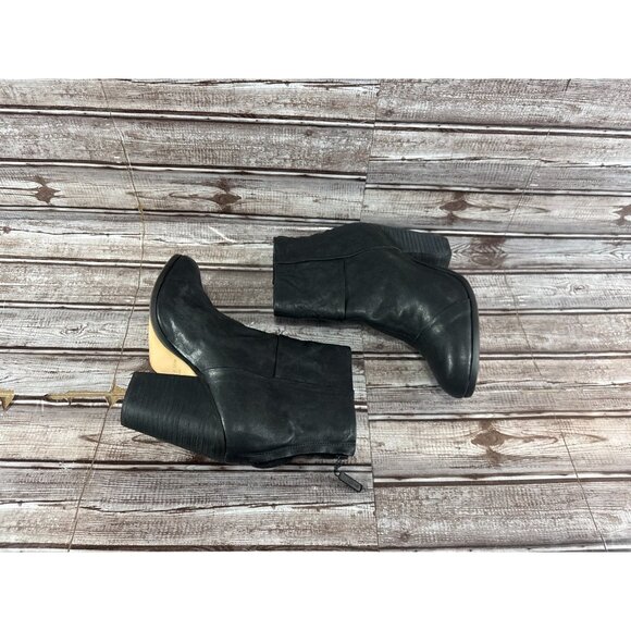 Rag & Bone Newbury zip leather Bootie color black size 40 US 8 New in box $495 - Picture 9 of 12